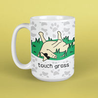 Touch Grass - Large Coffee Mug