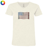 United Leashes of America - Ladies T-Shirt V-Neck