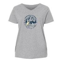 Venezuela Strong - Ladies Curvy V-Neck Tee