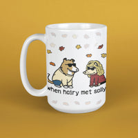 When Hairy Met Sally - Large Coffee Mug