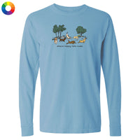 Where Happy Tails Roam - Classic Long-Sleeve T-Shirt