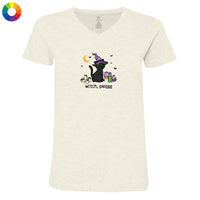 Witch Please - Ladies T-Shirt V-Neck