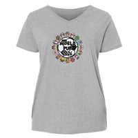 World Pup 2026 - Ladies Curvy V-Neck Tee