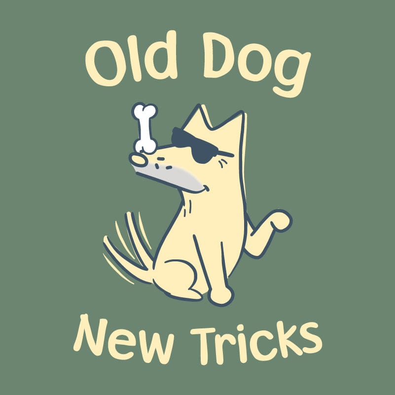Old Dog, New Tricks - Classic Tee – Teddy the Dog
