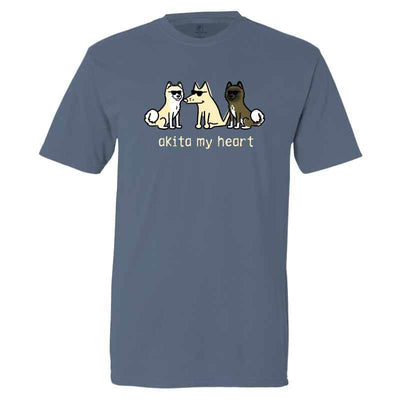 Akita My Heart - Classic Tee - Teddy the Dog T-Shirts and Gifts