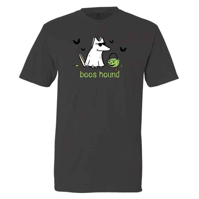 Boos Hound - T-Shirt - Classic Garment Dyed - Teddy the Dog T-Shirts and Gifts