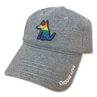 Choose Love Baseball Cap - Gray