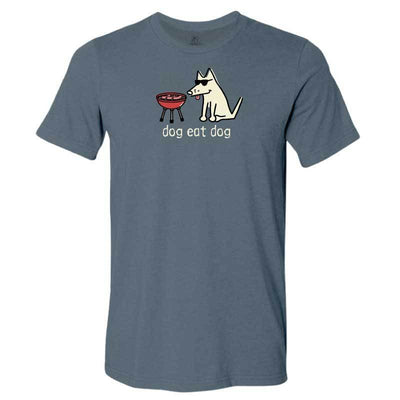 Dog Eat Dog - Lightweight Tee - Teddy the Dog T-Shirts and Gifts
