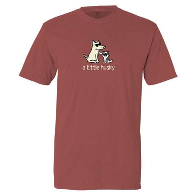 A Little Husky - Classic Tee - Teddy the Dog T-Shirts and Gifts